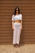 The Riviera Knit Set- Off White