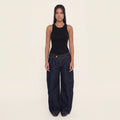 1-VANTAGE BAGGY DENIM - BLUE RAW