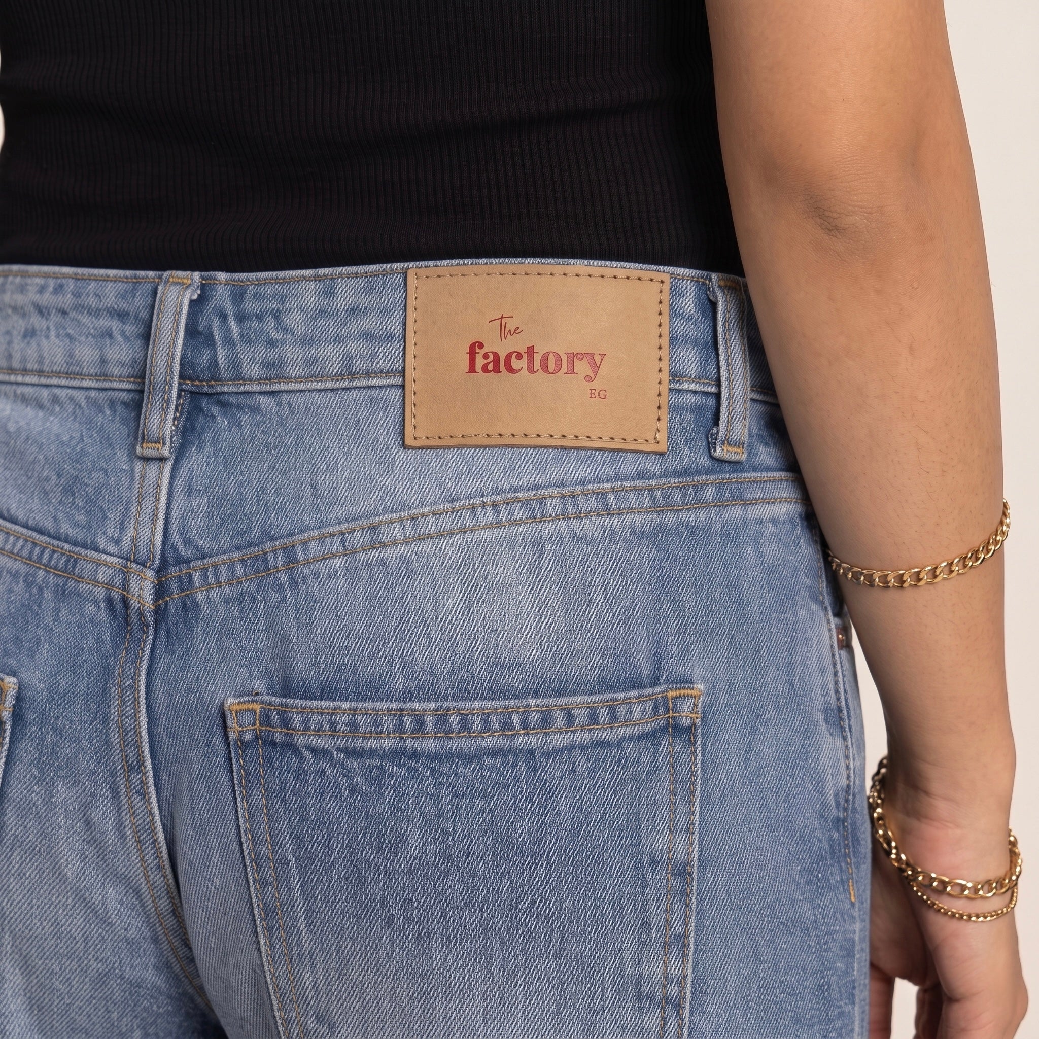 2-VANTAGE BAGGY DENIM - LIGHT BLUE