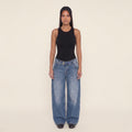 2-VANTAGE BAGGY DENIM - LIGHT BLUE