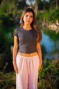 CHARCOAL GREY TOP
