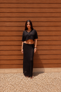 The Riviera Knit Set- Black
