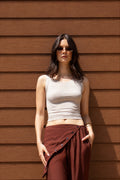 BEIGE TANK TOP
