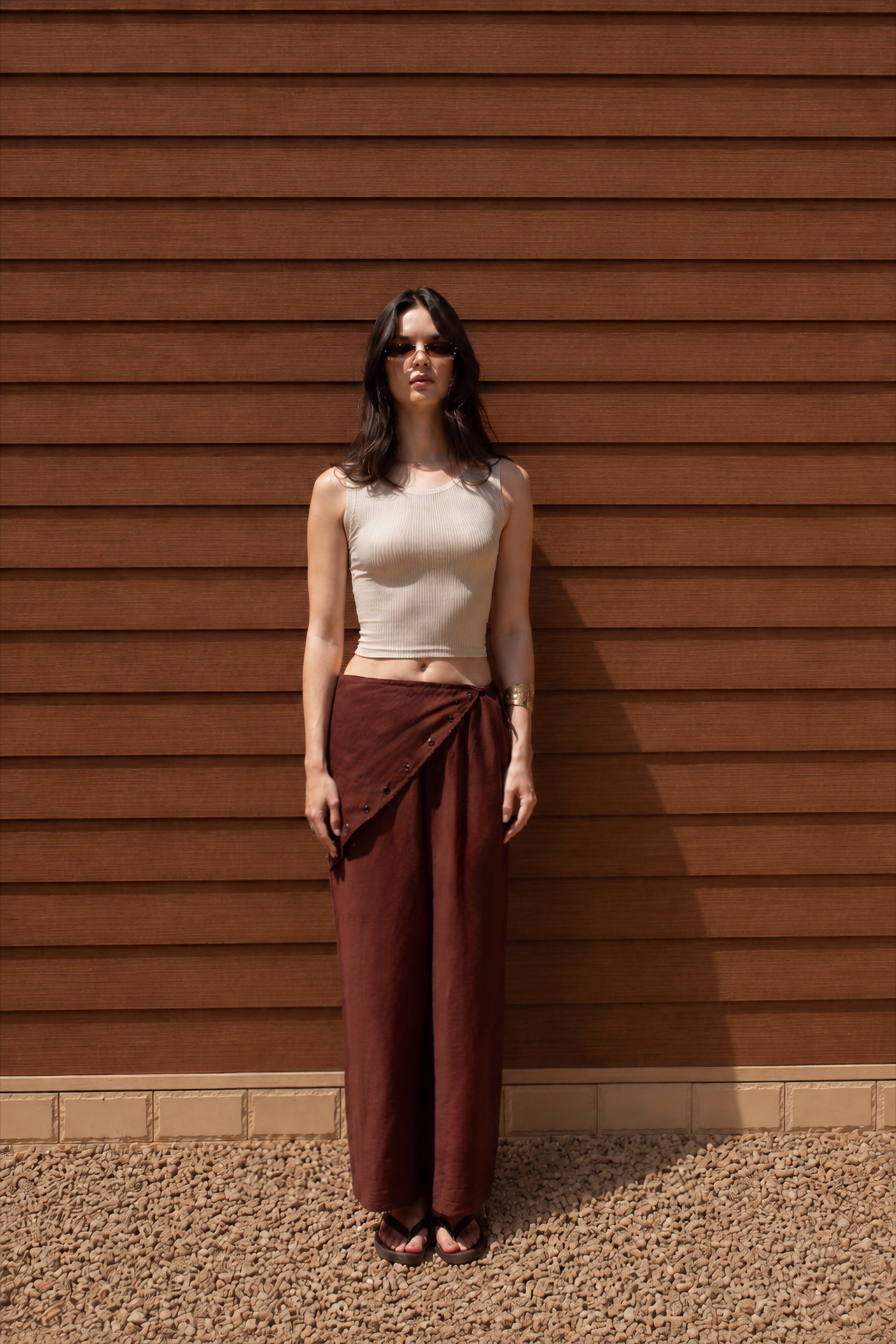 Eclipse Trousers- Brown