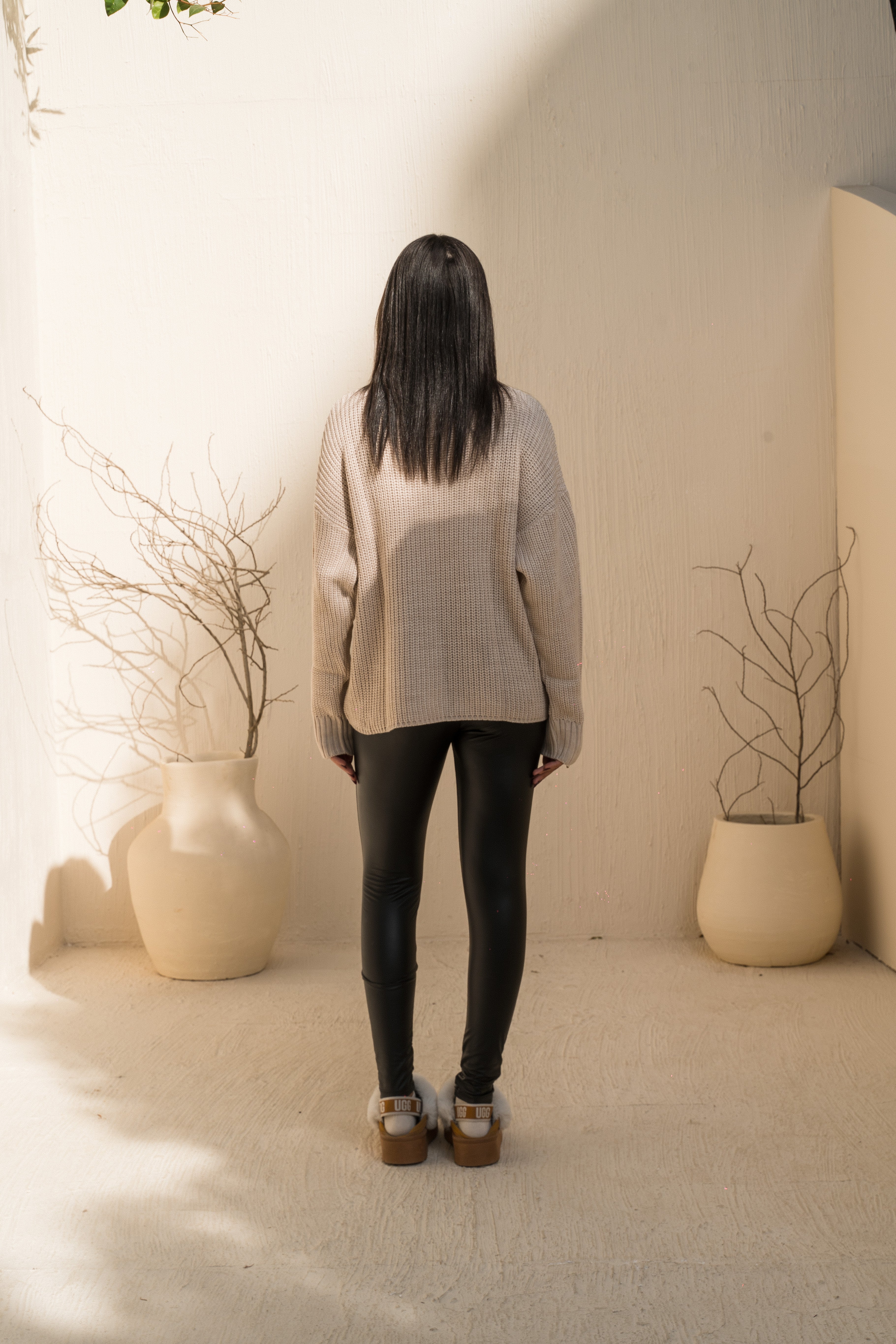 Voile Knit — in Beige