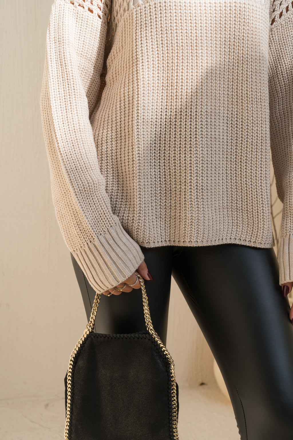 Voile Knit — in Beige