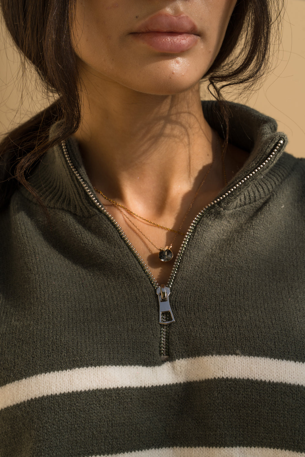 Relaxed Zip-Up