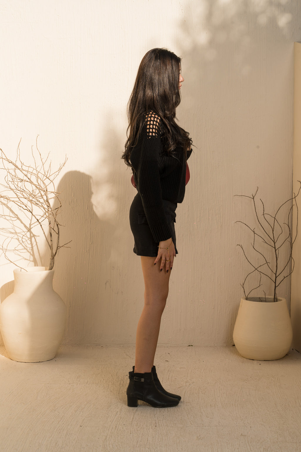 Voile Knit — in Black