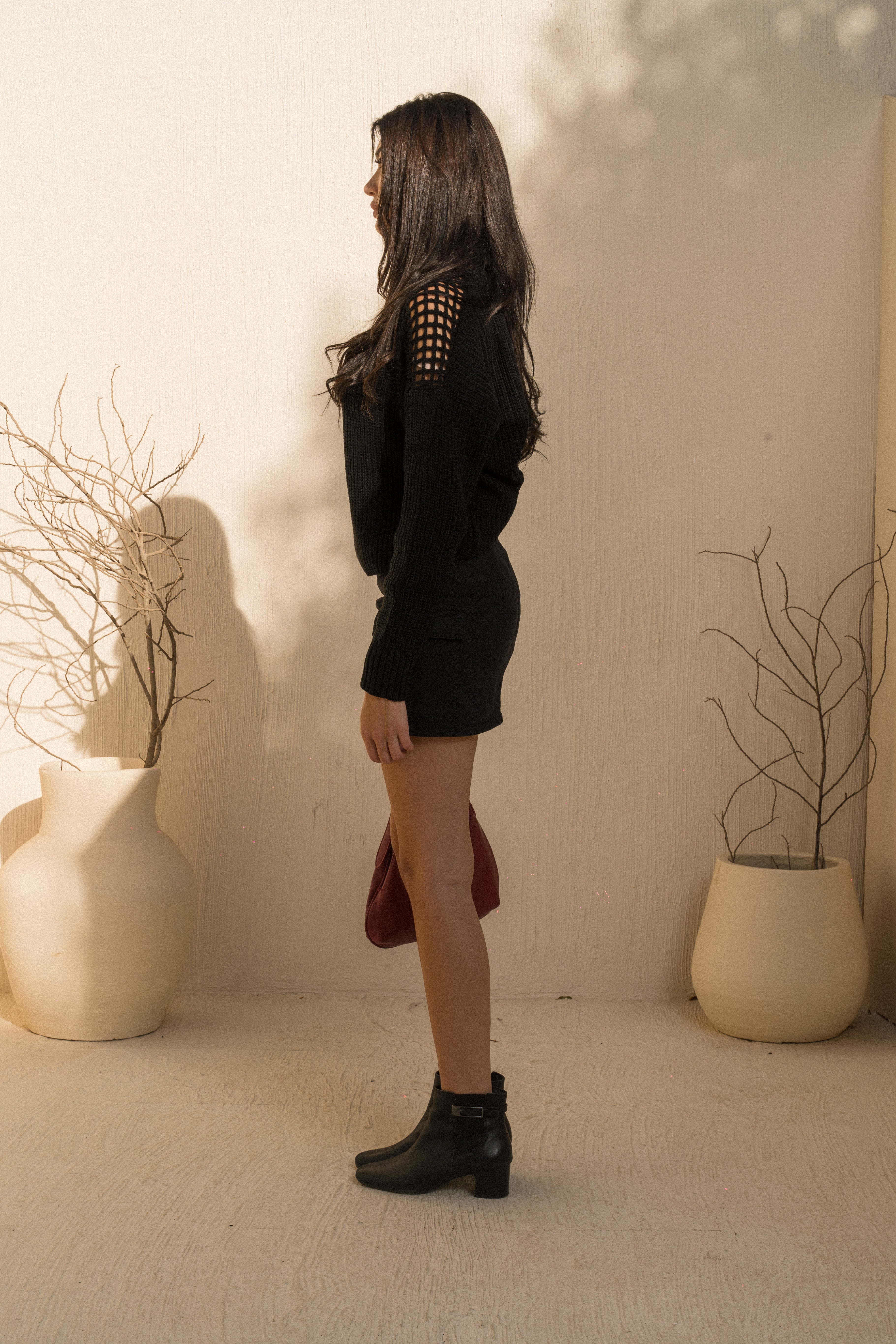 Voile Knit — in Black