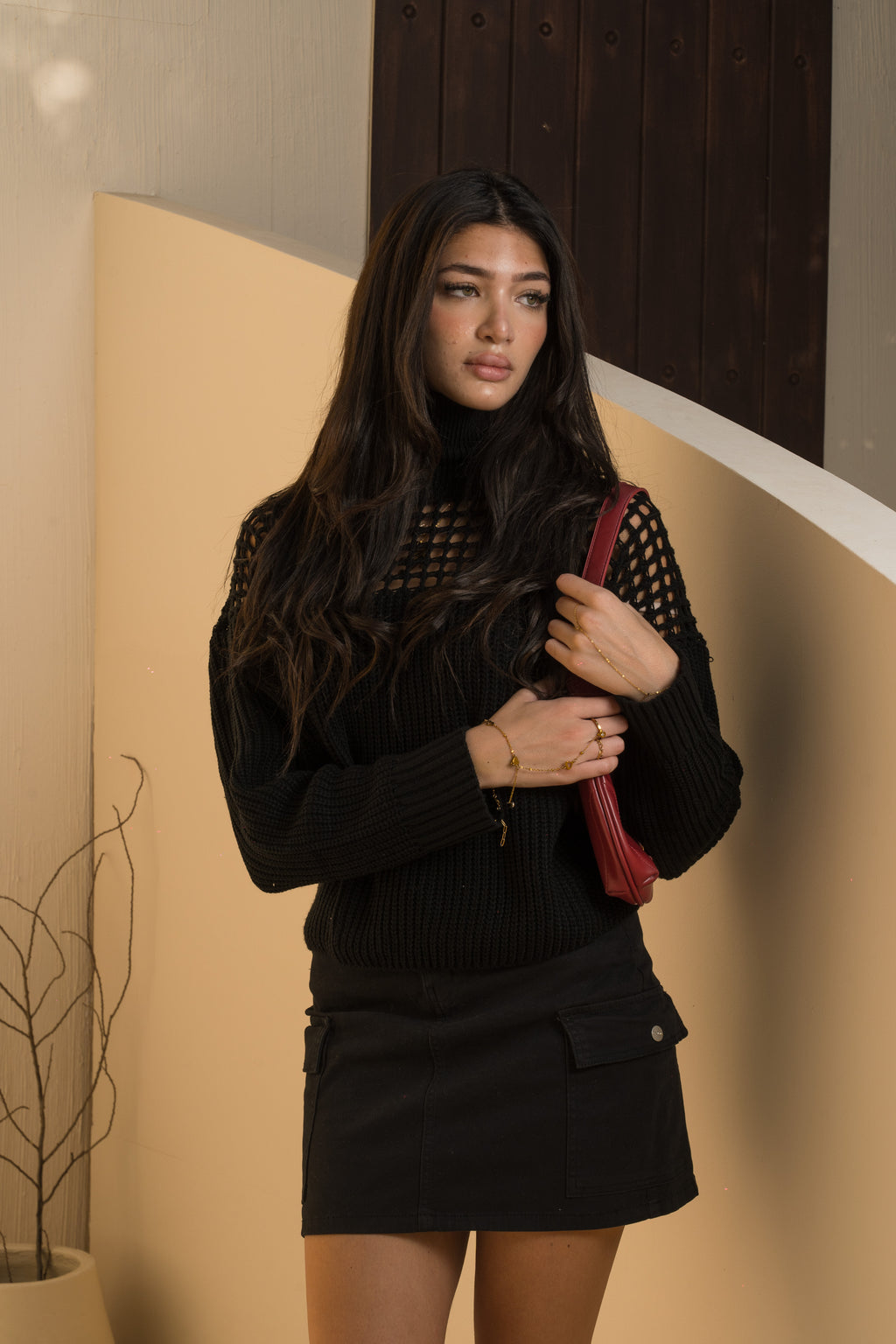 Voile Knit — in Black