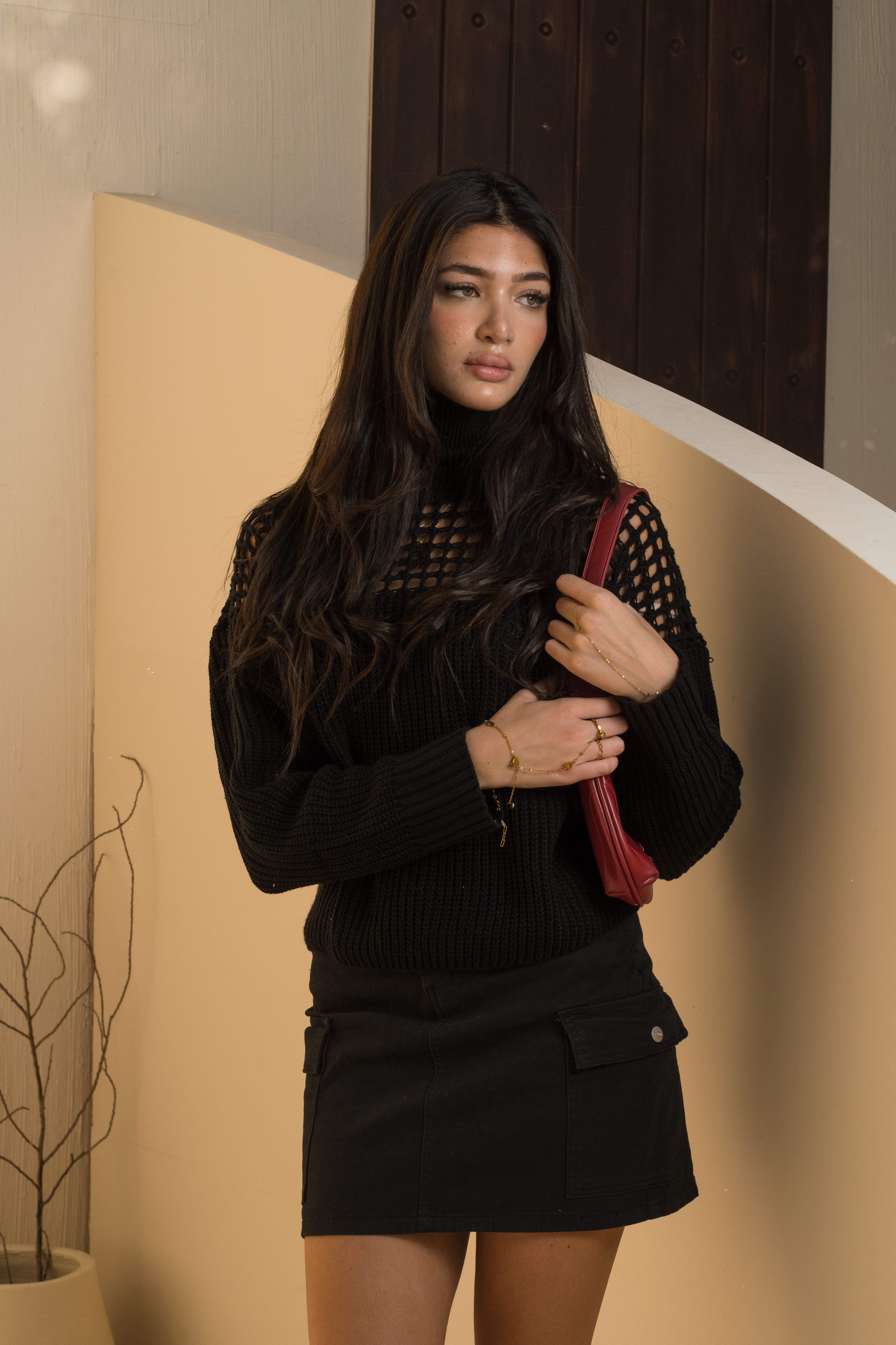 Voile Knit — in Black